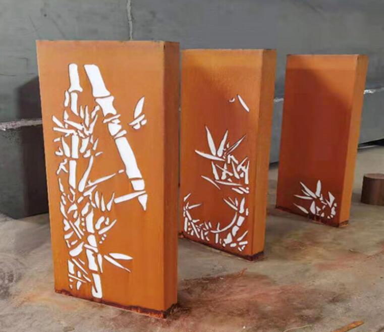 昌黎锈钢板灯箱