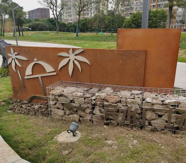 昌黎锈钢板挡土墙